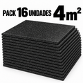 PACK PISO DE CAUCHO 4 M² | 15MM DE ESPESOR ( 16 UNIDADES 50X50CM )