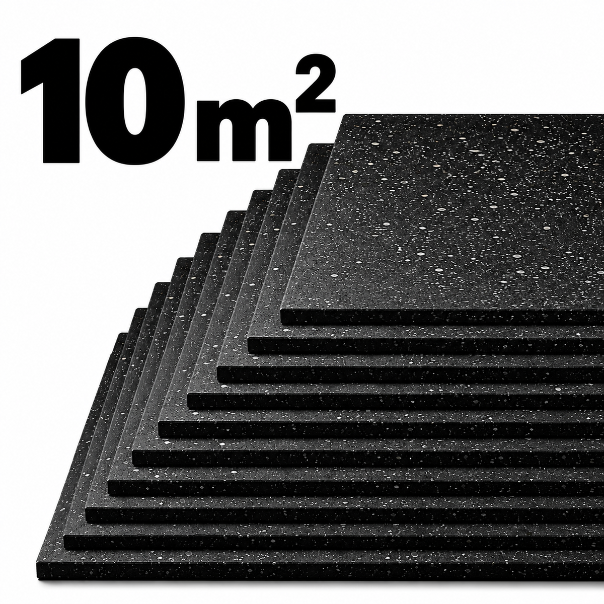PACK PISO DE CAUCHO 10 M² | 15MM DE ESPESOR