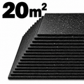PACK PISO DE CAUCHO 20 M² | 15MM DE ESPESOR