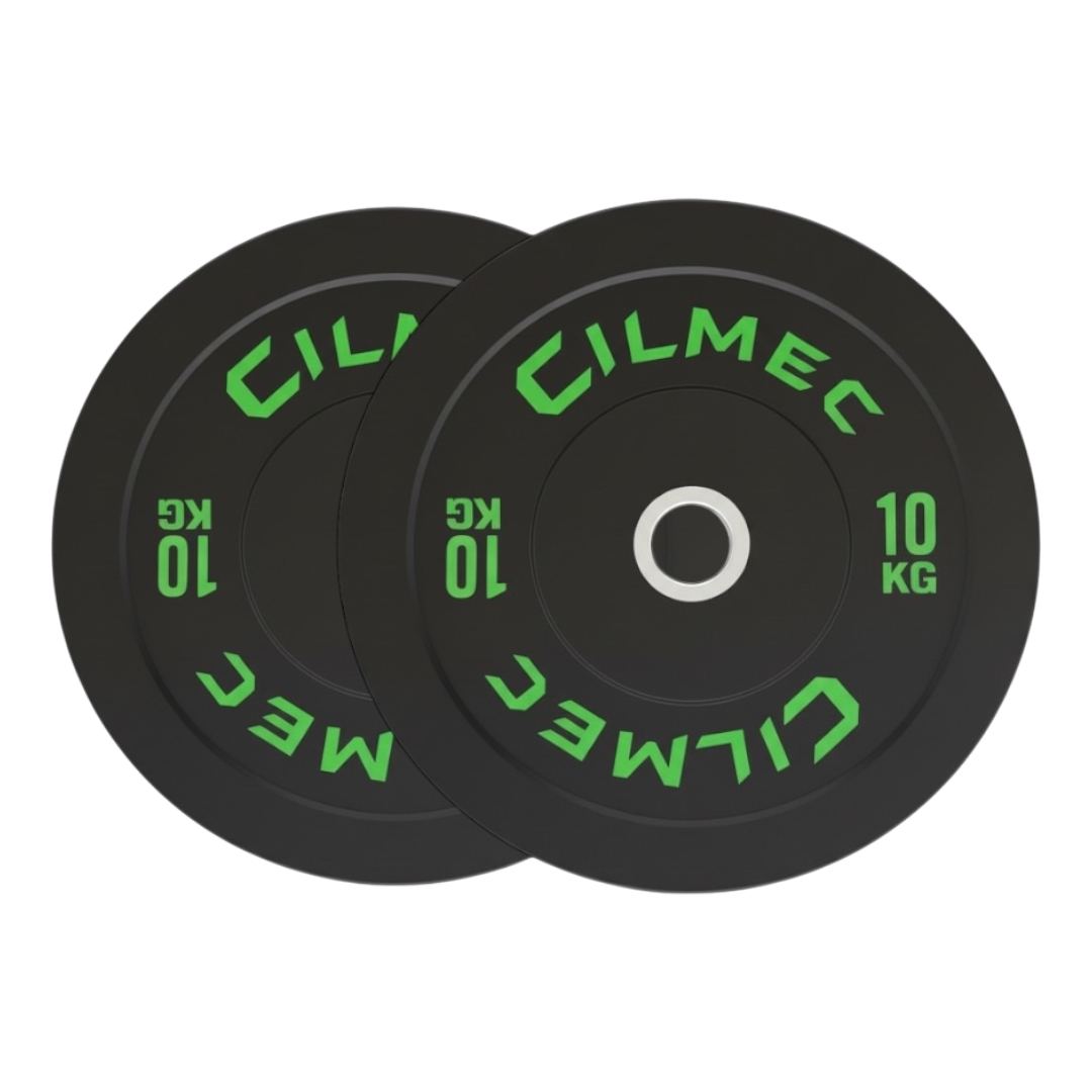 Par Discos Olimpicos Bumper 10Kg