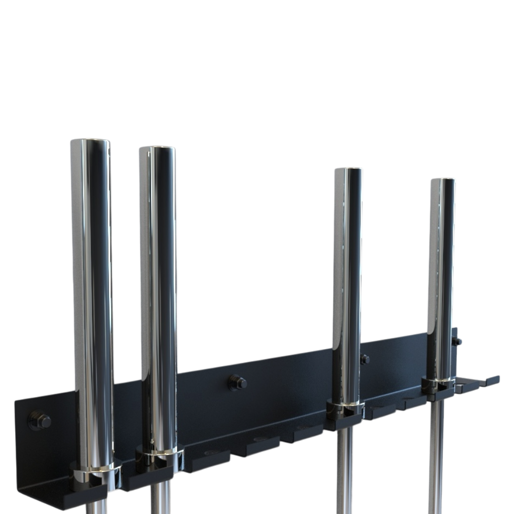 RACK ORGANIZADOR PARA BARRAS OLIMPICAS 10 UNIDADES