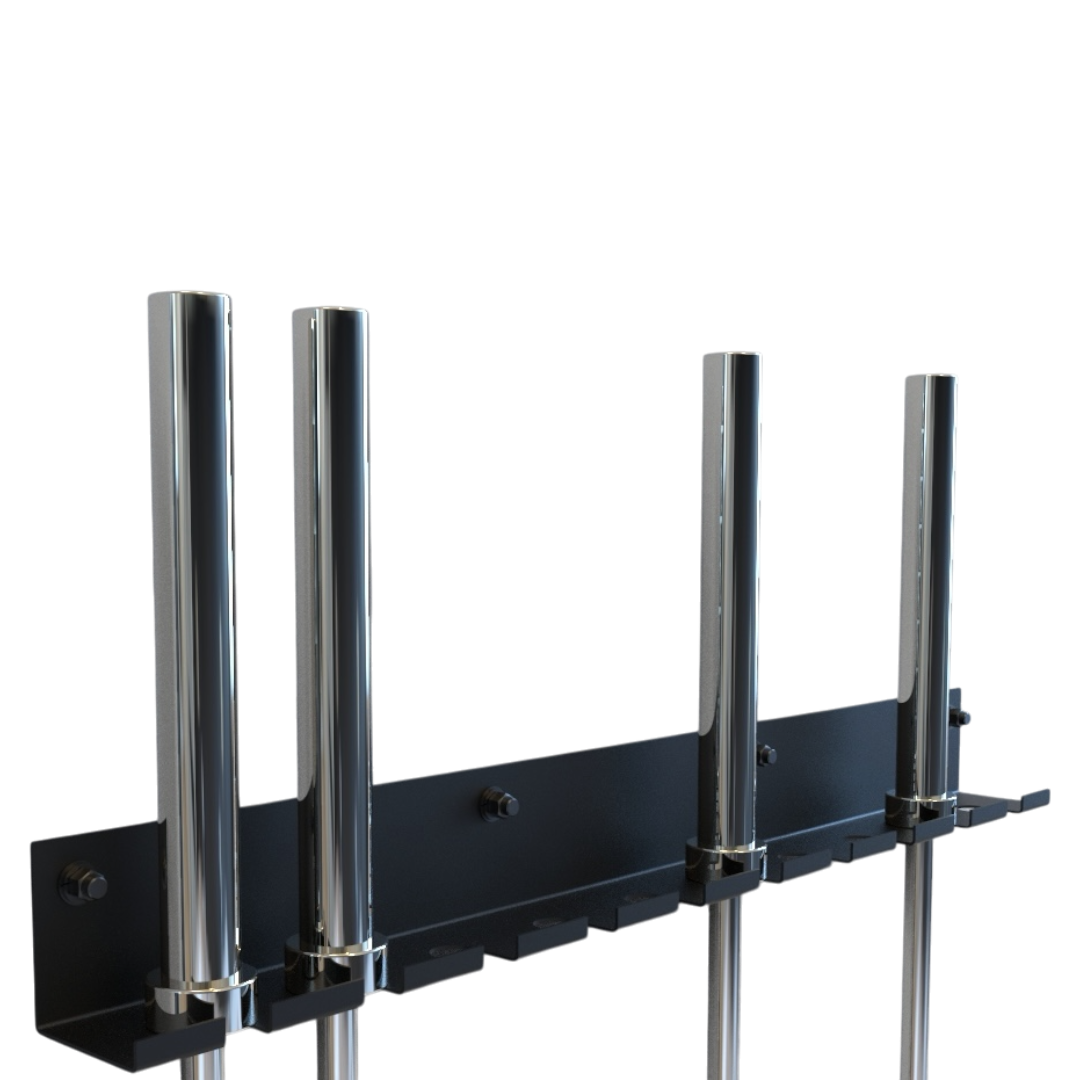 RACK ORGANIZADOR PARA BARRAS OLIMPICAS 10 UNIDADES
