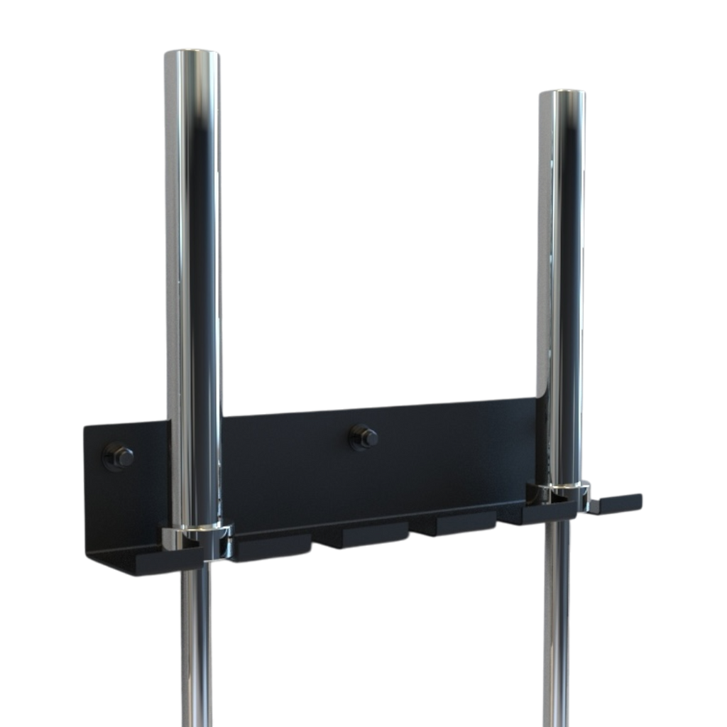 RACK ORGANIZADOR PARA BARRAS OLIMPICAS 5 UNIDADES