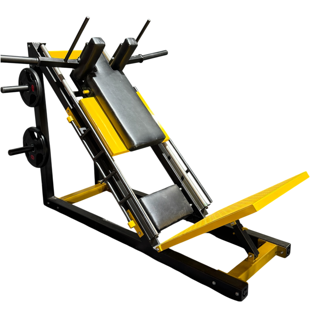 PRENSA DUAL FUNCION + 100KG EN DISCOS OLIMPICOS