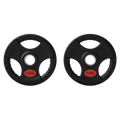 PAR DISCOS OLIMPICOS TRIPLE AGARRE 15KG