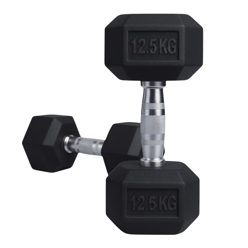 PAR DE MANCUERNAS HEXAGONALES 12.5kg