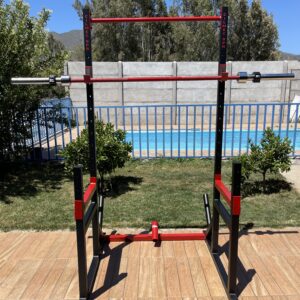 Media jaula mas barra 20kg y collarines