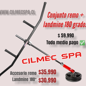 Set remo + landmine 180 grados