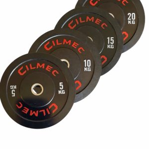 Set 100kg discos olímpicos BUMPER