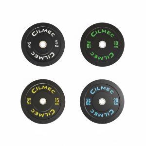 Set 100kg discos olímpicos BUMPER